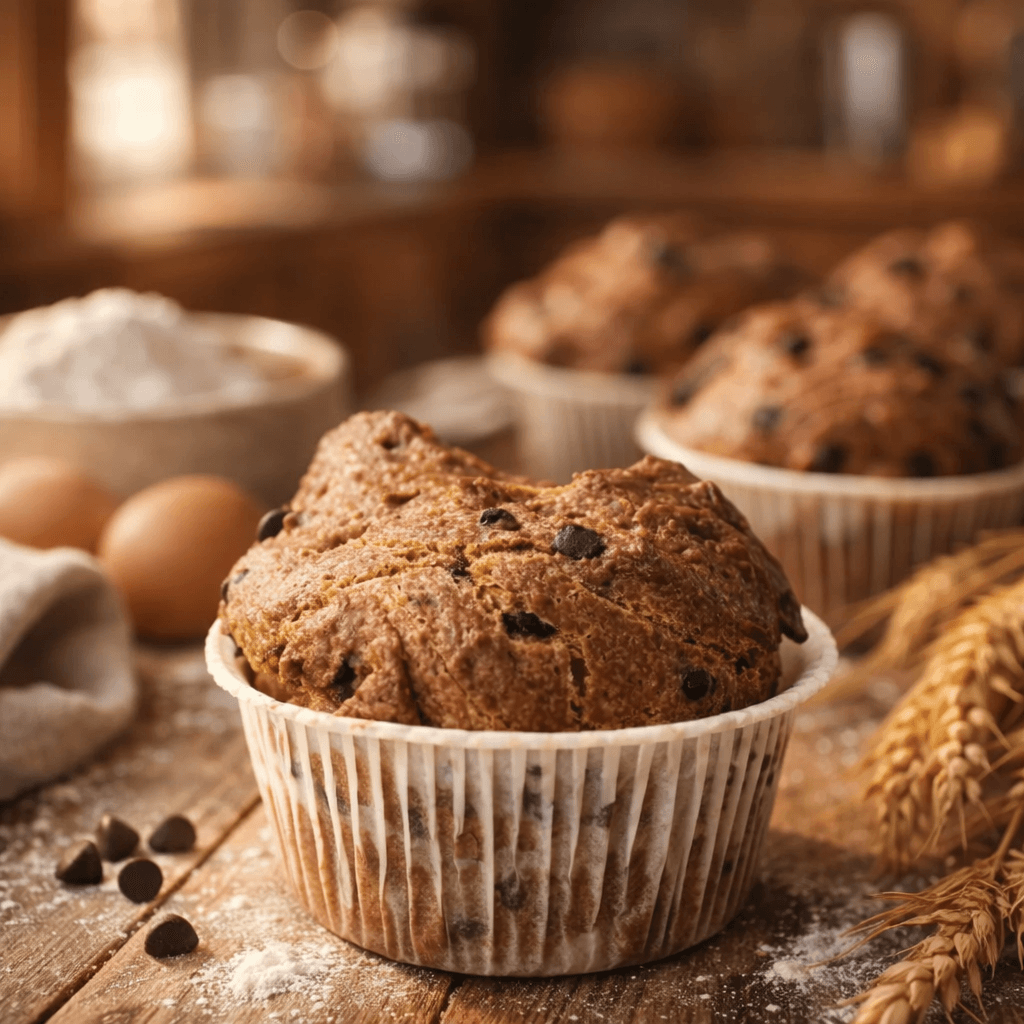 Muffin al Cioccolato LowCarb Keto 50g (senza glutine e latticini)