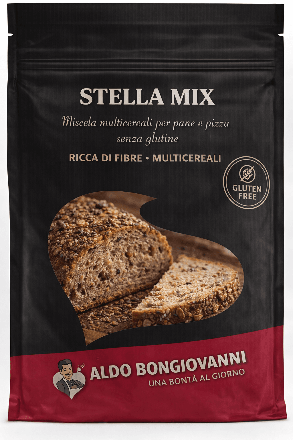 Stella Mix - Miscela multicereali per pane e pizza senza glutine