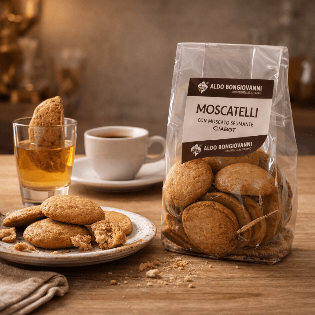 Biscotti Moscatelli con Moscato Spumante 150g 