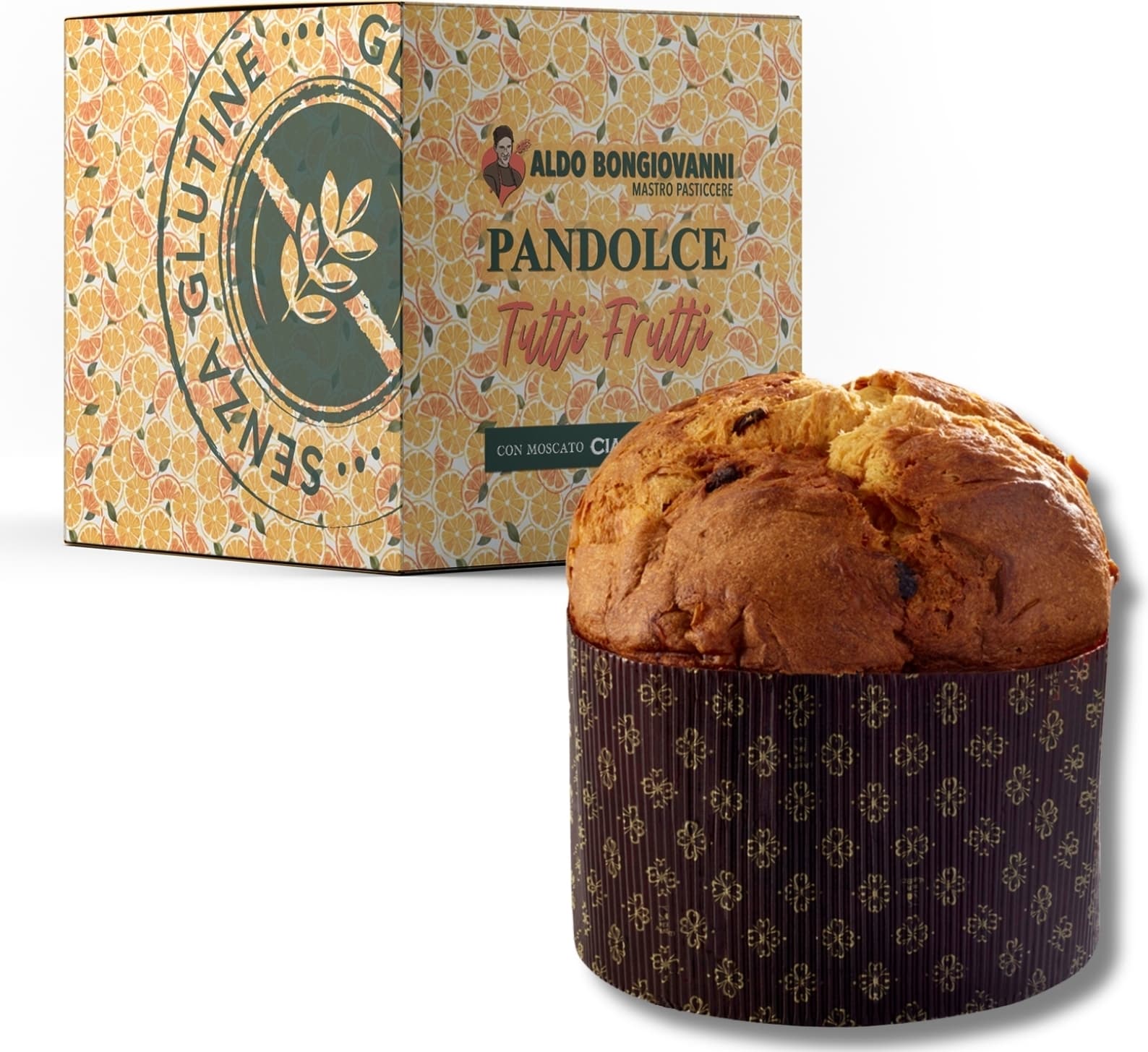 Pandolce Senza glutine Tutti Frutti 400g di ALDO BONGIOVANNI       