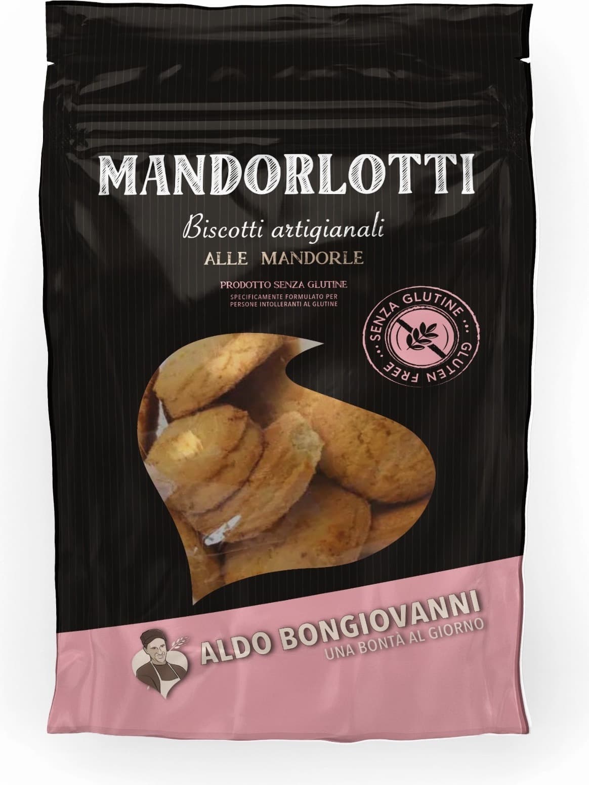 Biscotti alla Mandorla 125g Senza Glutine