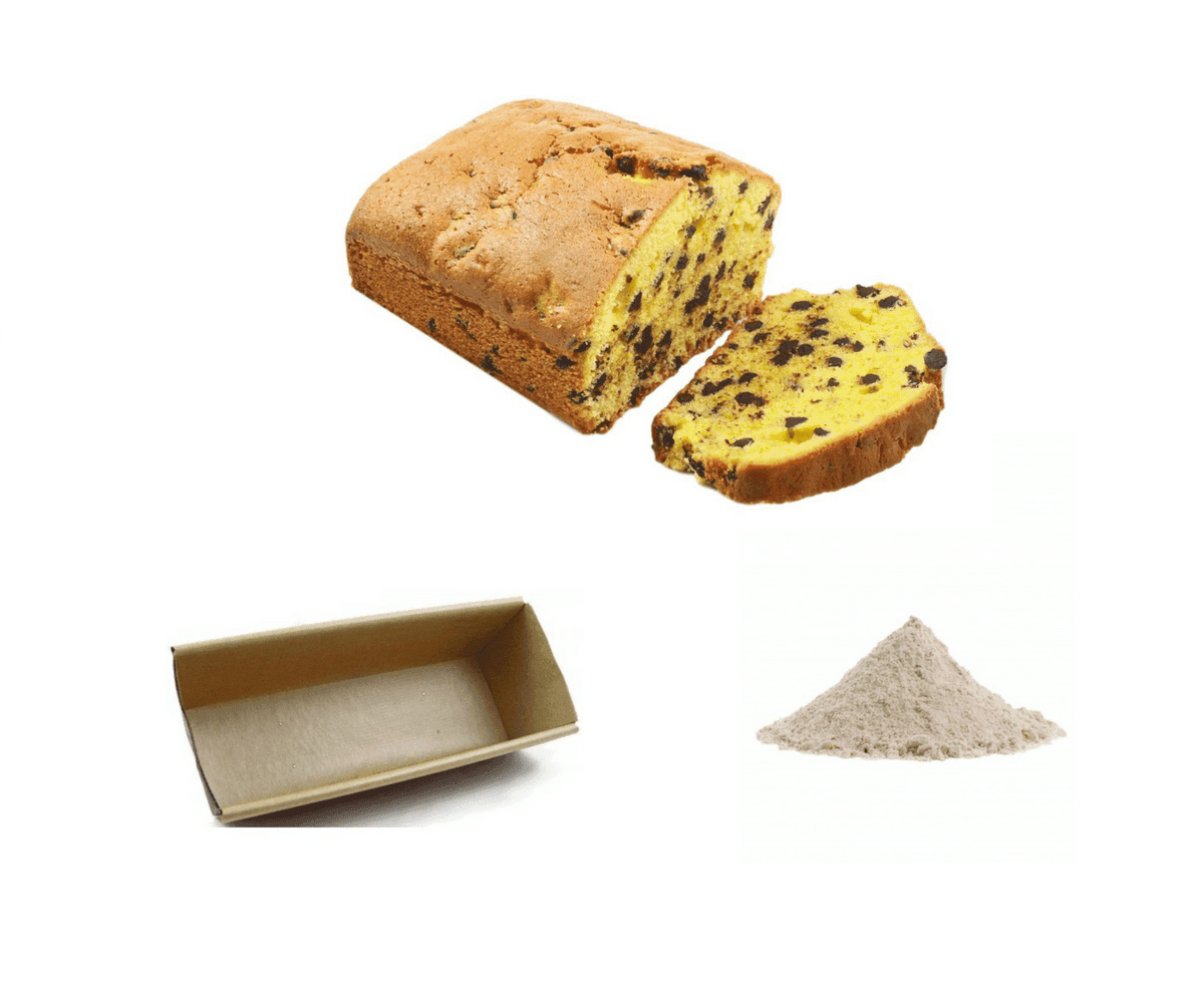 PlumPlum - Miscela per Plumcake vegano al Cioccolato 250g + stampo