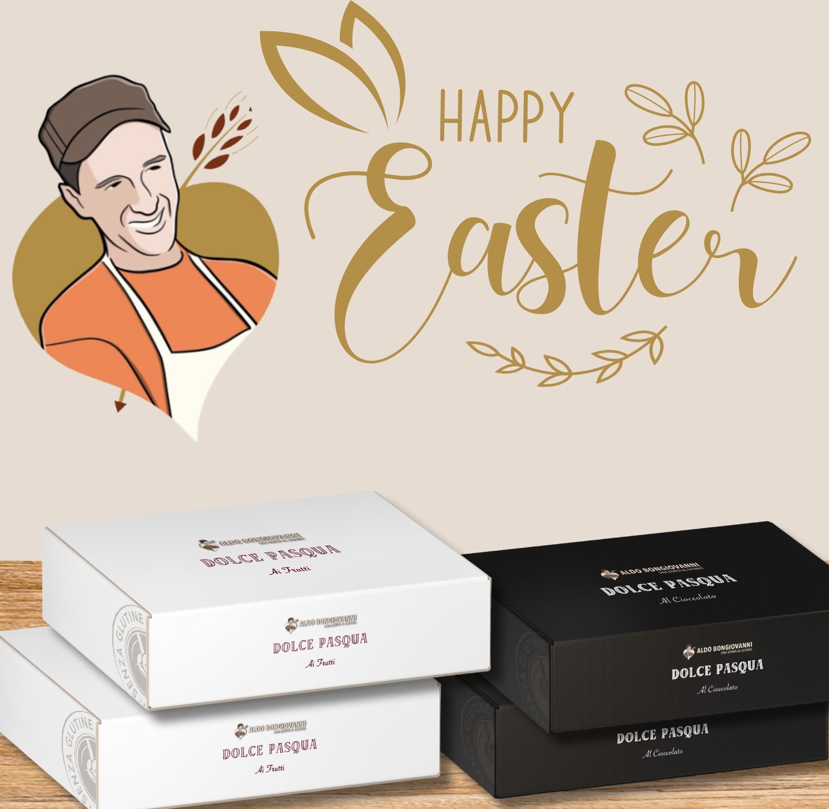 Dolce Pasqua di Aldo Bongiovanni al Cioccolato
