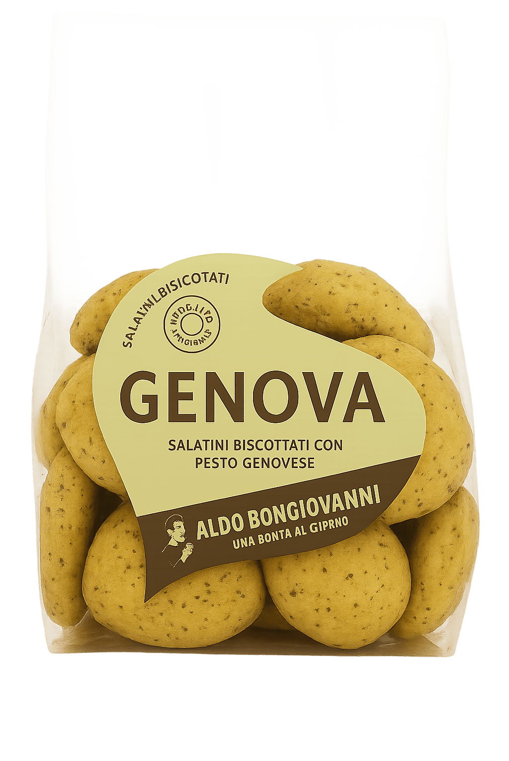 Biscotti Genova Senza Glutine al Pesto 150g