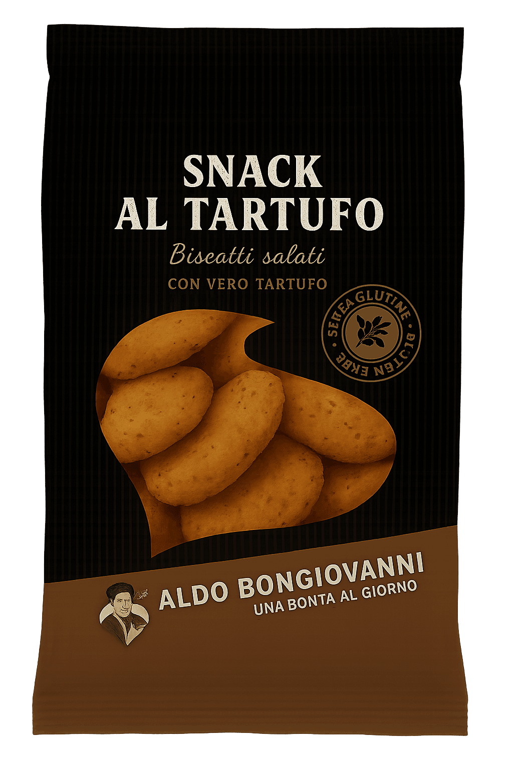 Biscotti Snack al Tartufo 125g Senza Glutine