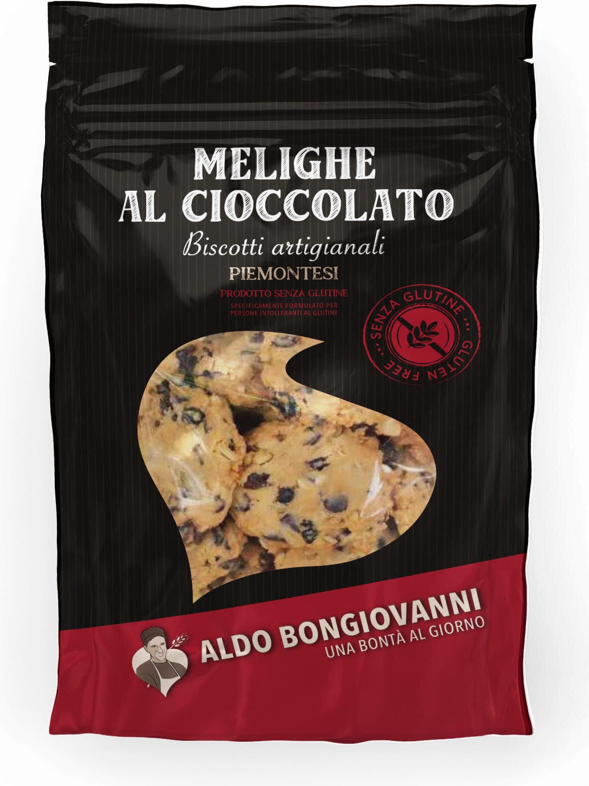 Biscotti Melighe del Mulino al Cioccolato 125g Senza Glutine