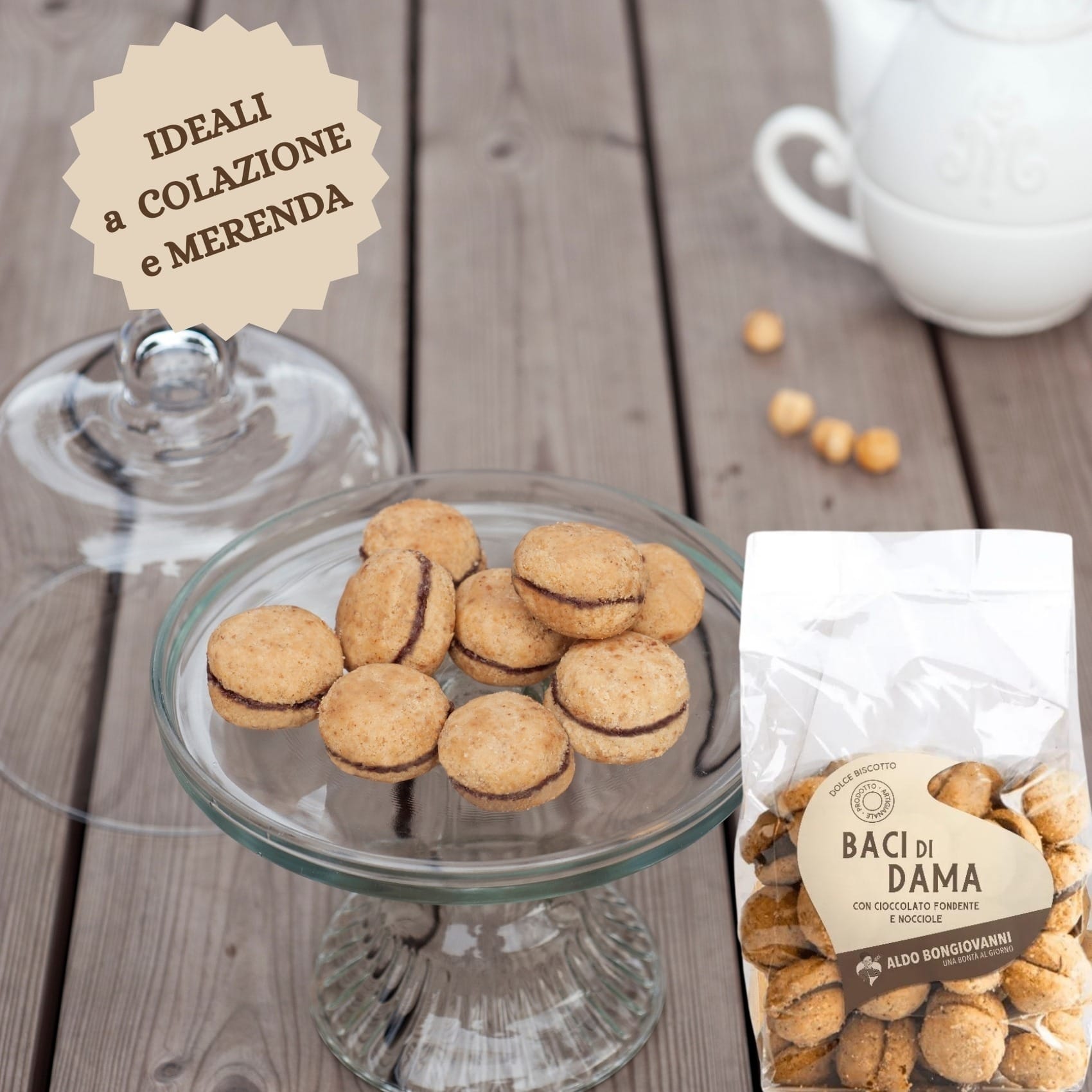 Baci di Dama 150g Senza Glutine