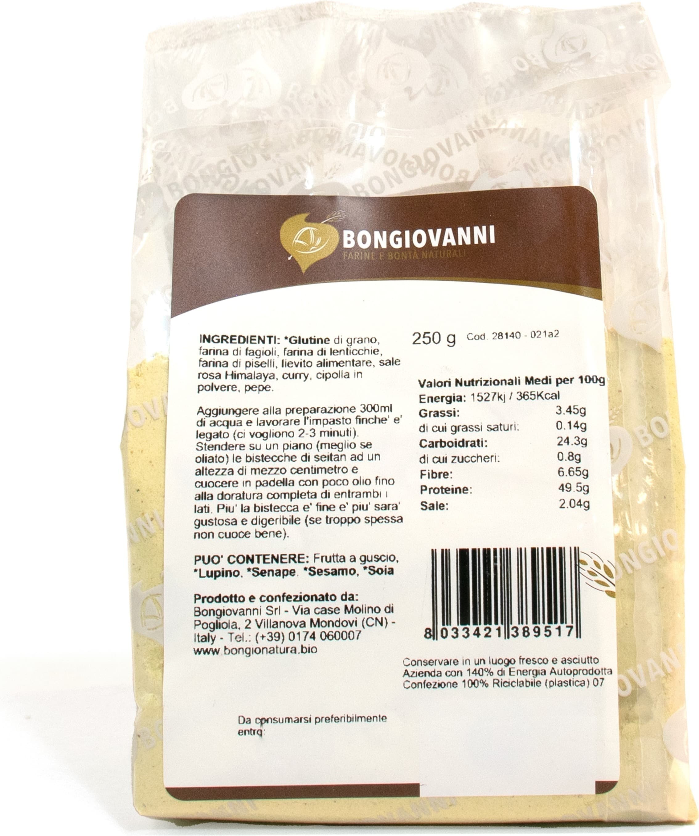 Seitan mix (preparato per seitan ai legumi) 250g